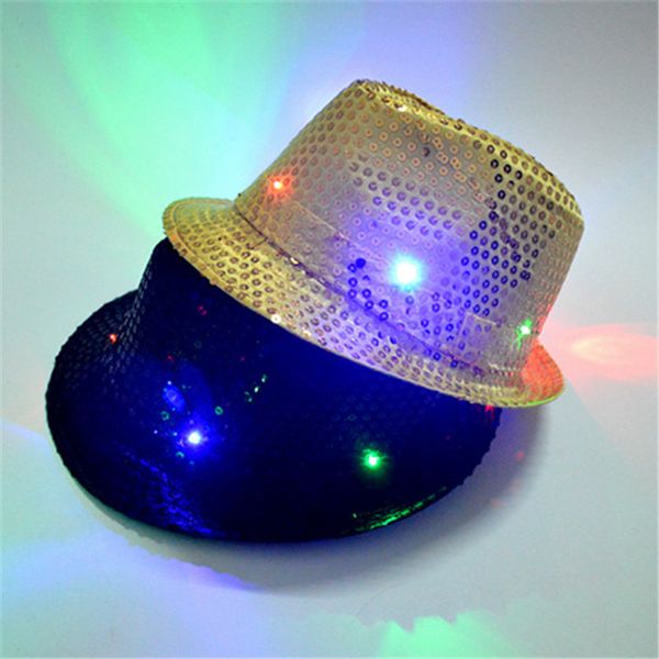 led luminous sequins jazz hat back-to-school childrens costume hat mens and womens stage magic show party hat
led luminous sequins jazz hat back-to-school childrens costume hat mens and womens stage magic show party hat