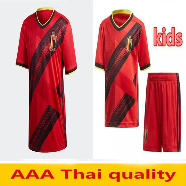 kids 19 20 belgium soccer jersey home away football shirt, Black;yellow 
kids 19 20 belgium soccer jersey home away football shirt, Black;yellow