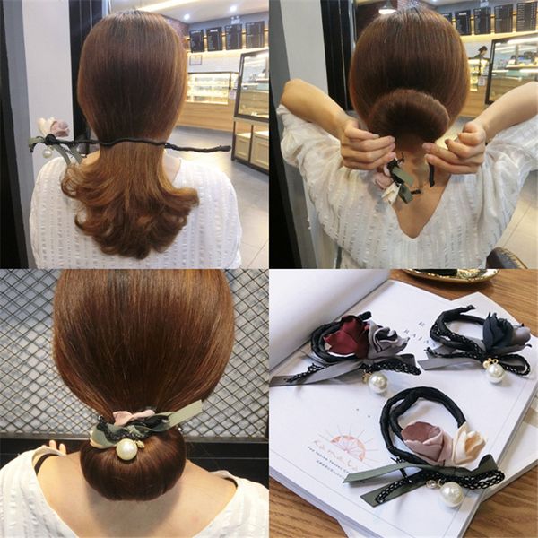 women flower twist ball headband magic hair bun maker diy hairstyle tool pearl cloth bud dish hair accessories sweet hairband
women flower twist ball headband magic hair bun maker diy hairstyle tool pearl cloth bud dish hair accessories sweet hairband