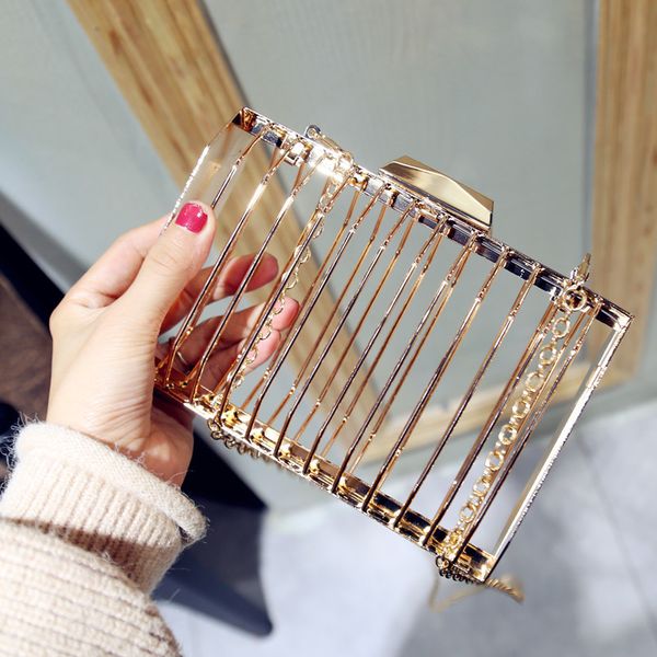fashionable metal hollow chain ladies small square bag shoulder crossbody evening clutch long phone bag
fashionable metal hollow chain ladies small square bag shoulder crossbody evening clutch long phone bag