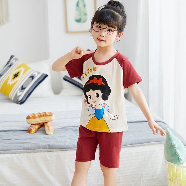 2020 summer children pajamas set cotton short sleeve homewear cartoon girls sleepwear set kids casual pyjamas boys nightwear, Blue;red
2020 summer children pajamas set cotton short sleeve homewear cartoon girls sleepwear set kids casual pyjamas boys nightwear, Blue;red