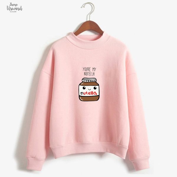 new women harajuku hoodies korean half fashion are my you nutella printed kawaii sweatshirt kpop bemoletom feminino ropa, Black
new women harajuku hoodies korean half fashion are my you nutella printed kawaii sweatshirt kpop bemoletom feminino ropa, Black