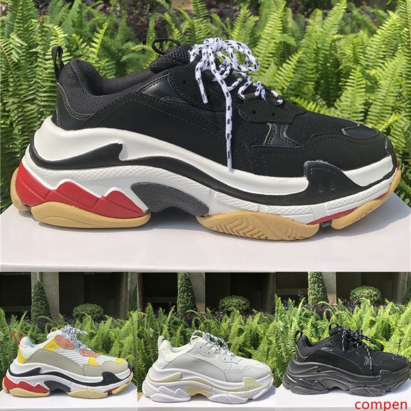 2020 paris triple s dad shoes men women beige green yellow pink grey triple black white vintage luxury designer trainers
2020 paris triple s dad shoes men women beige green yellow pink grey triple black white vintage luxury designer trainers