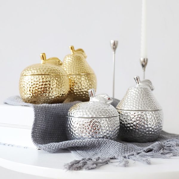 creative gold pineapple ceramic sealing jar kitchen /sugar/spice storage tank mini jewelry box home storage decore for gifts
creative gold pineapple ceramic sealing jar kitchen /sugar/spice storage tank mini jewelry box home storage decore for gifts