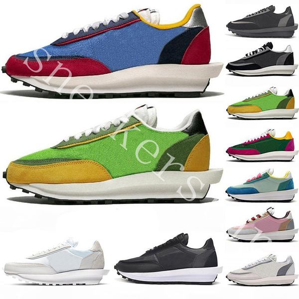 2020 sacai ld waffle ldv shoes nylon black white pine green des chaussures men women run sports sneakers platform trainers size 36-45, White;red
2020 sacai ld waffle ldv shoes nylon black white pine green des chaussures men women run sports sneakers platform trainers size 36-45, White;red