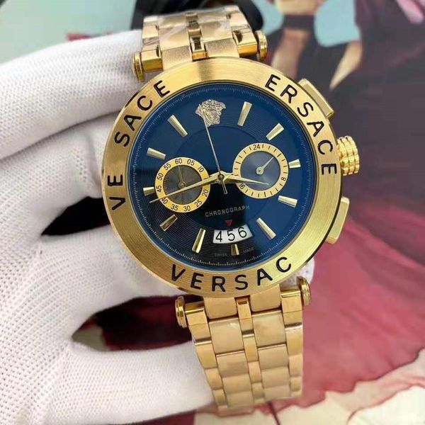 luxury gold watch men full steel brand business men watches all subdials work sports man wristwatch male clock montre homme, Slivery;brown
luxury gold watch men full steel brand business men watches all subdials work sports man wristwatch male clock montre homme, Slivery;brown