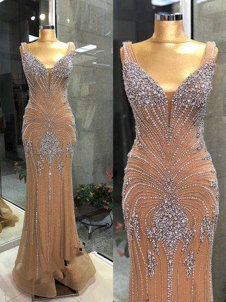 2019 new champagne beaded crystals african prom dresses v-neck mermaid tulle evening dresses formal party bridesmaid pageant gowns, Black;red
2019 new champagne beaded crystals african prom dresses v-neck mermaid tulle evening dresses formal party bridesmaid pageant gowns, Black;red
