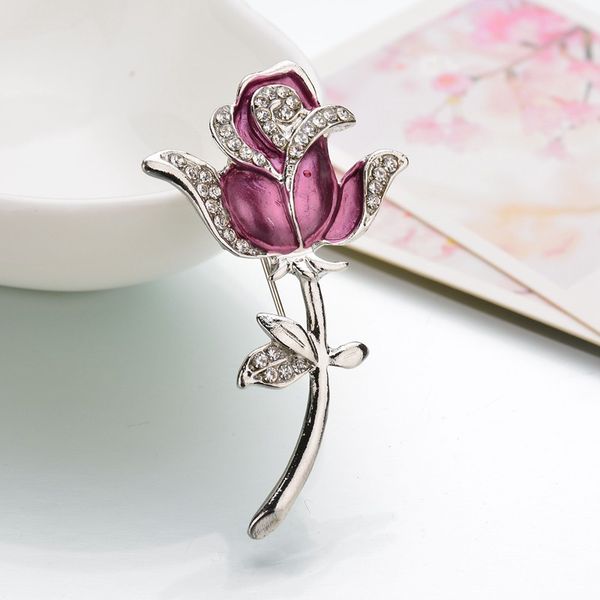 korean brooch jewelry version of the rose crystal brooch temperament lady coat jewelry wedding bridal boutonniere, White
korean brooch jewelry version of the rose crystal brooch temperament lady coat jewelry wedding bridal boutonniere, White