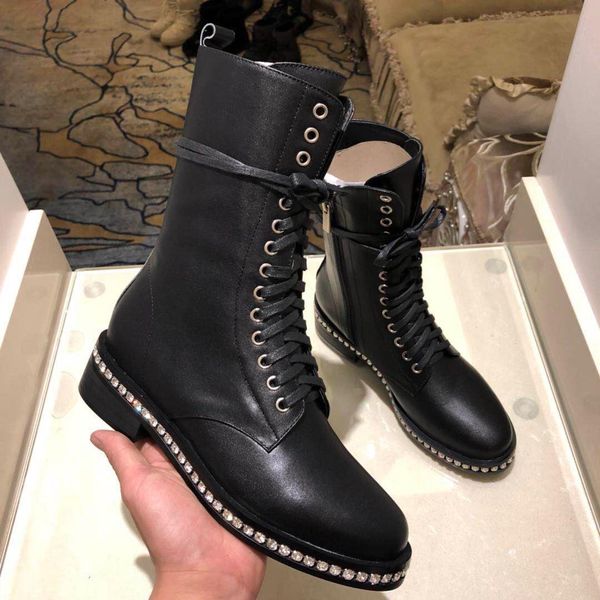 new arrivals designer women black motocycle boots brand ladies black leather rhinestone bottom flat short boots martin ankle boots 35-41
new arrivals designer women black motocycle boots brand ladies black leather rhinestone bottom flat short boots martin ankle boots 35-41