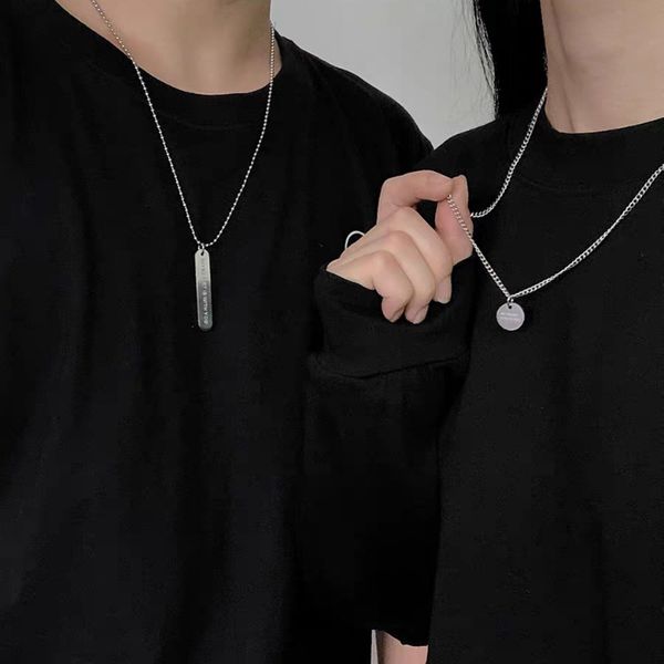 pendant necklaces fashion cool circle double layers titanium steel chain letter man couple necklace for girl and boy hip-hop jewelry, Silver
pendant necklaces fashion cool circle double layers titanium steel chain letter man couple necklace for girl and boy hip-hop jewelry, Silver