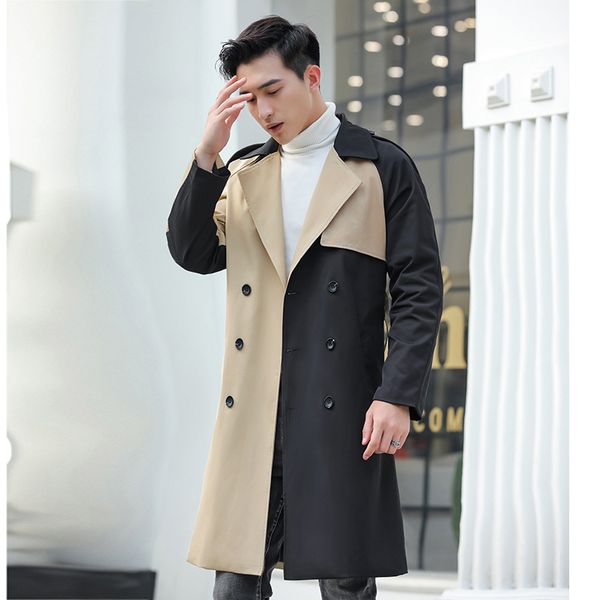 men's trench coats 2021 coat men adjustable waist jacket overcoat japanese patckwork fashion windbreakers slim casual, Tan;black
men's trench coats 2021 coat men adjustable waist jacket overcoat japanese patckwork fashion windbreakers slim casual, Tan;black