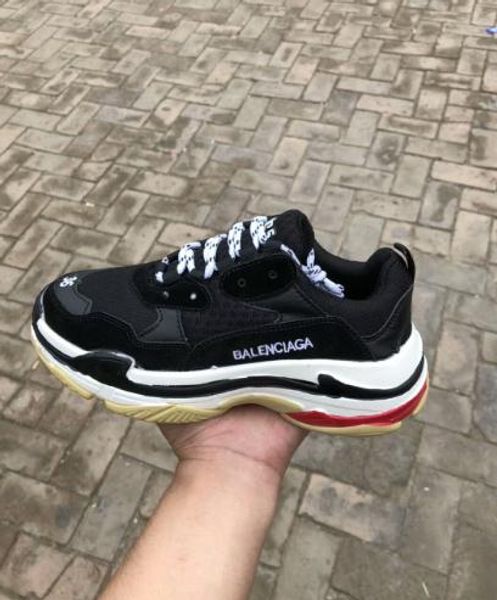 2019 size 36-44 new designer luxurious brand running shoes for triple s men women low cut casual shoes sneakers zapatillas trainers, Black
2019 size 36-44 new designer luxurious brand running shoes for triple s men women low cut casual shoes sneakers zapatillas trainers, Black