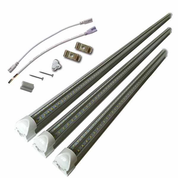 t8 5ft 45w v-shaped led tube light double glow 1.5m integration for cooler door led lights tubes ac 110-277v transparent cover crestech 
t8 5ft 45w v-shaped led tube light double glow 1.5m integration for cooler door led lights tubes ac 110-277v transparent cover crestech