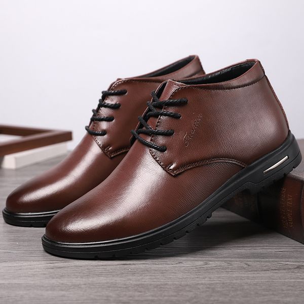 new men casual shoes genuine leather male leisure lace-up soft leather non-slip shoes man business shoes spring/autumn %7022, Black
new men casual shoes genuine leather male leisure lace-up soft leather non-slip shoes man business shoes spring/autumn %7022, Black