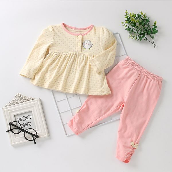 baby girl clothes set long sleeve shirts with pants b014 soft cotton children clothes 0-3t toddler girl outfits + pants, White
baby girl clothes set long sleeve shirts with pants b014 soft cotton children clothes 0-3t toddler girl outfits + pants, White
