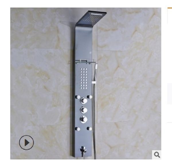 2020 new styles constant temperature shower set shower screen five stage shower suit stainless steel button
2020 new styles constant temperature shower set shower screen five stage shower suit stainless steel button