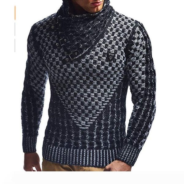 zogaa mens sweaters 2019 warm hedging turtleneck pullover sweater man casual knitwear slim winter sweater male brand clothing, White;black
zogaa mens sweaters 2019 warm hedging turtleneck pullover sweater man casual knitwear slim winter sweater male brand clothing, White;black