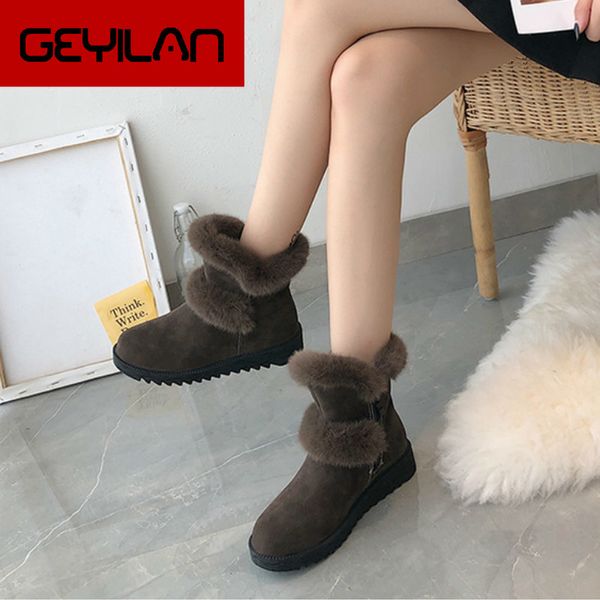 2019 new winter women snow boots plush warm snow boots thicken cotton zapatos de mujer botas flat warm tenis femini u11-15, Black
2019 new winter women snow boots plush warm snow boots thicken cotton zapatos de mujer botas flat warm tenis femini u11-15, Black