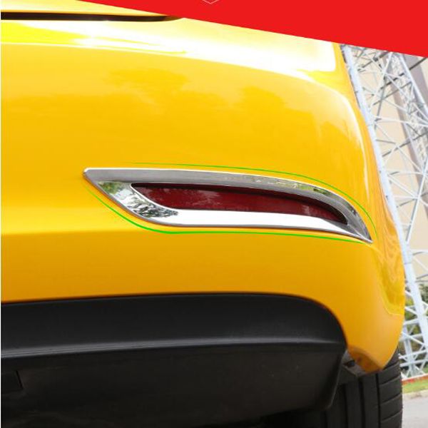 abs chrome 2pcs car rear fog lamp decorative cover,fog light decorative frame for tesla model3 model 3 2017-2020
abs chrome 2pcs car rear fog lamp decorative cover,fog light decorative frame for tesla model3 model 3 2017-2020