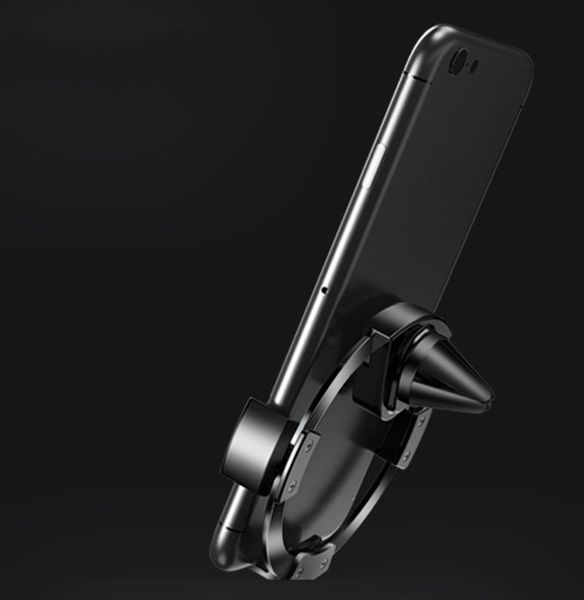gravity circular mobile phone holder new arrvial universal air vent mount clip holder simple metal car phone kickstand wholesale
gravity circular mobile phone holder new arrvial universal air vent mount clip holder simple metal car phone kickstand wholesale