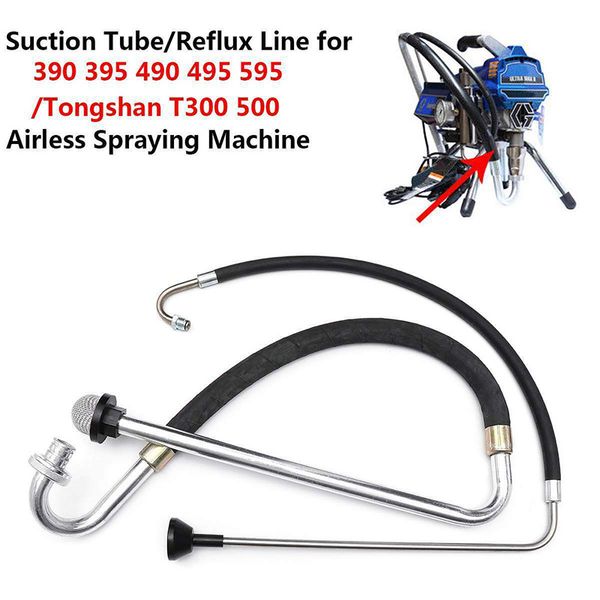 the #039; suction tube reflux line airless paint sprayer accessories for 390 395 490 tongshan t300 500 889
the #039; suction tube reflux line airless paint sprayer accessories for 390 395 490 tongshan t300 500 889