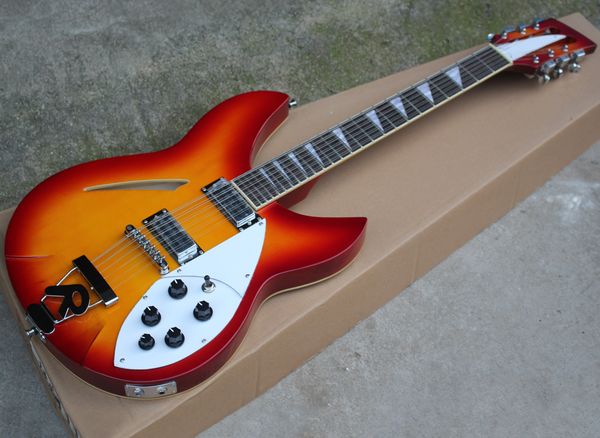 four colors 12 strings semi-hollow electric guitar with 2 pickups,rosewood fingerboard,r tailpiece,can be customized as request
four colors 12 strings semi-hollow electric guitar with 2 pickups,rosewood fingerboard,r tailpiece,can be customized as request