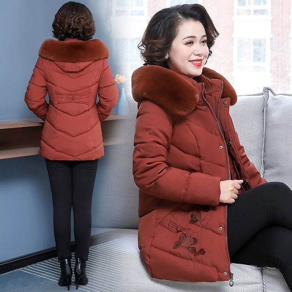 mom fall and winter clothes coat mid-length cotton-padded clothes 2019 new style middle-aged thick down jacket cotton-padded clo, Blue;black
mom fall and winter clothes coat mid-length cotton-padded clothes 2019 new style middle-aged thick down jacket cotton-padded clo, Blue;black