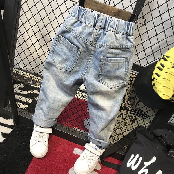 children cowboy trouser fashion fold baby boys jeans spring high-end breathable cotton kids boys ripped denim pants, Blue
children cowboy trouser fashion fold baby boys jeans spring high-end breathable cotton kids boys ripped denim pants, Blue