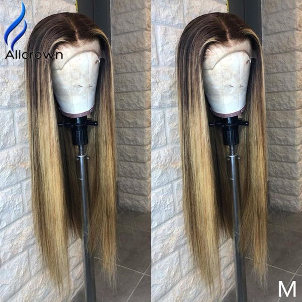 alicrown 150% density ombre 1b/27 lace front human hair wigs bleached knots 13*6 lace wigs pre-plucked with baby hair, Black;brown
alicrown 150% density ombre 1b/27 lace front human hair wigs bleached knots 13*6 lace wigs pre-plucked with baby hair, Black;brown
