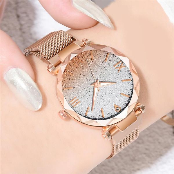 fashion rose gold women watch mesh band stainless steel quartz wristwatch female ladies elegant minimalism magnet watches 2020, Slivery;brown
fashion rose gold women watch mesh band stainless steel quartz wristwatch female ladies elegant minimalism magnet watches 2020, Slivery;brown