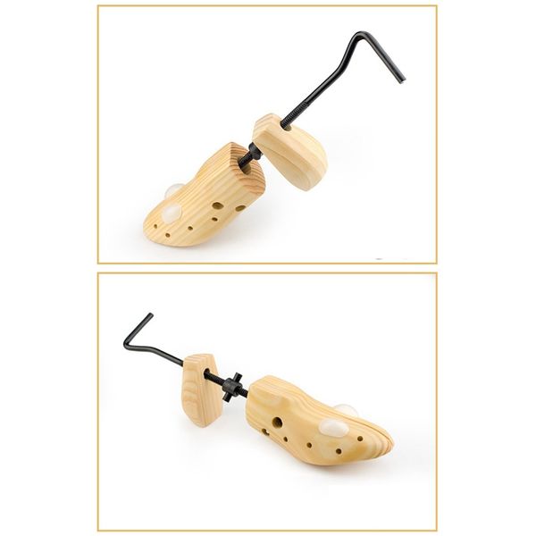 1 piece shoe trees shaper wood expander support adjustable extender pumps boots flat shoes flattie high heel rack stretcher keep, White;pink
1 piece shoe trees shaper wood expander support adjustable extender pumps boots flat shoes flattie high heel rack stretcher keep, White;pink