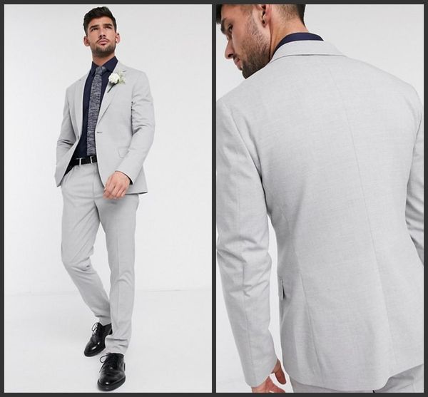 new fashion beach gray men's suit wedding tuxedo formal slim fit one button groom prom dinner blazer suits(jacket+pants, Black;gray
new fashion beach gray men's suit wedding tuxedo formal slim fit one button groom prom dinner blazer suits(jacket+pants, Black;gray