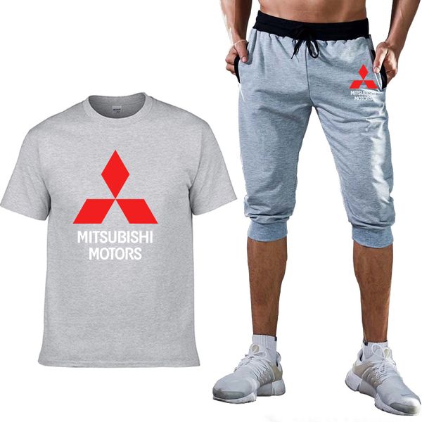 2020 new summer mens short sleeve mitsubishi car logo casual t-shirt cotton men's t-shirt+shorts suit 2pcs, Gray
2020 new summer mens short sleeve mitsubishi car logo casual t-shirt cotton men's t-shirt+shorts suit 2pcs, Gray