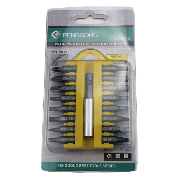 

profecessional magnetic screwdriver bits screwdriver set screw driver s2 bit set multifunction hand tool c#