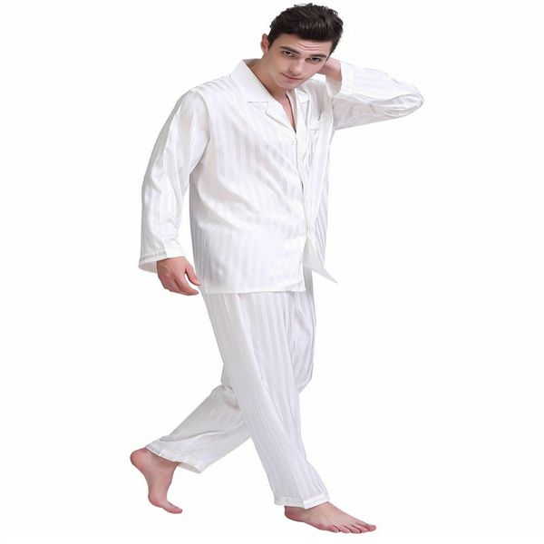2020 korean men satin silk sleepwear pajamas sets comfortable long sleeve black shirts and long pant sleepwear homme pajamas set, Black;brown
2020 korean men satin silk sleepwear pajamas sets comfortable long sleeve black shirts and long pant sleepwear homme pajamas set, Black;brown