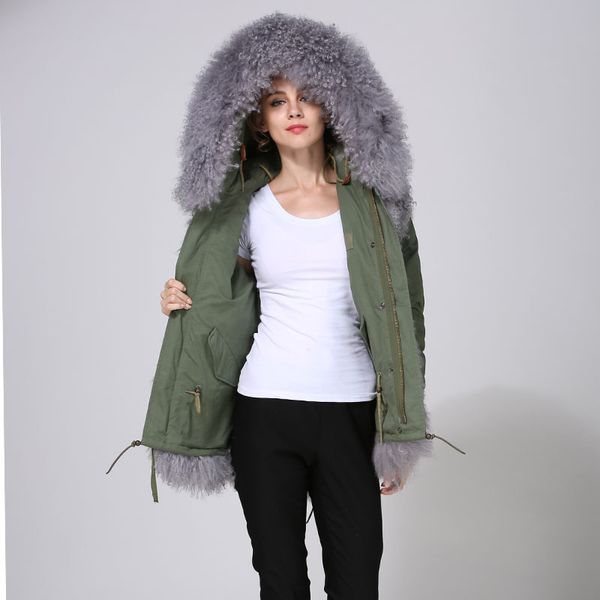 grey mongolia sheep fur for ladies wear, short real lamb fur for women army green parka hoodies wear,fully luxury beach wool, Black
grey mongolia sheep fur for ladies wear, short real lamb fur for women army green parka hoodies wear,fully luxury beach wool, Black