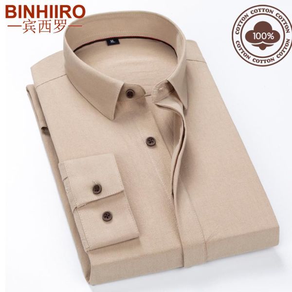 binhiiro 100% cotton shirt fashion casual solid color long sleeve shirt slim soft comfortable streetwear men, White;black
binhiiro 100% cotton shirt fashion casual solid color long sleeve shirt slim soft comfortable streetwear men, White;black
