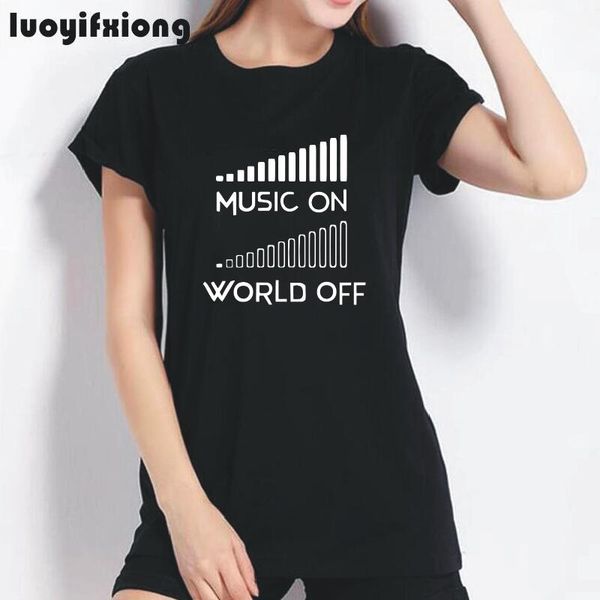 music on off world печать футболки женская одежда с коротким рукавом повседневная смешная футболка femme harajuku hipster женские топы, White
music on off world печать футболки женская одежда с коротким рукавом повседневная смешная футболка femme harajuku hipster женские топы, White