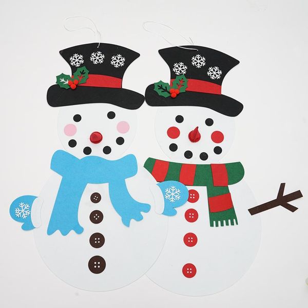 1 set lovely cartoon non-woven fabrics felt snowman felt diy craft funny handcraft for christmas snowman pendant ornaments
1 set lovely cartoon non-woven fabrics felt snowman felt diy craft funny handcraft for christmas snowman pendant ornaments