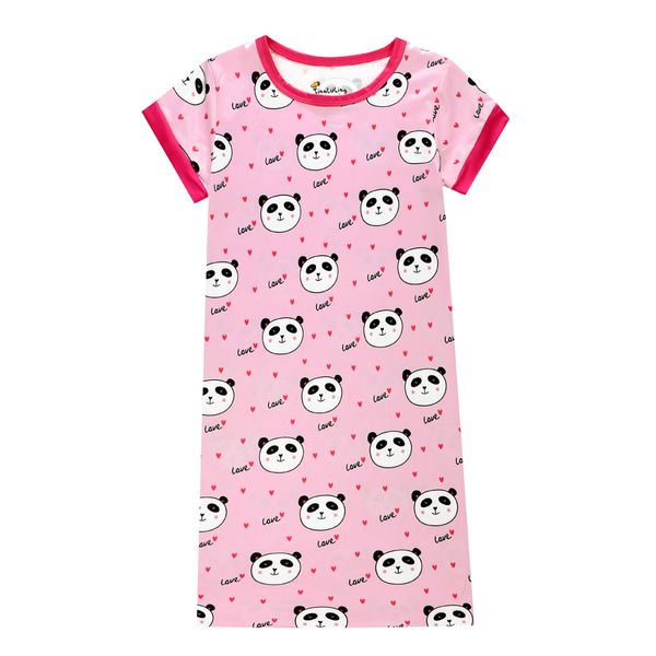 fashion new summer baby girls panda 3d short sleeve nightgowns girls clothes children sleepwear baby clothing enfant nightgowns, Blue;red
fashion new summer baby girls panda 3d short sleeve nightgowns girls clothes children sleepwear baby clothing enfant nightgowns, Blue;red