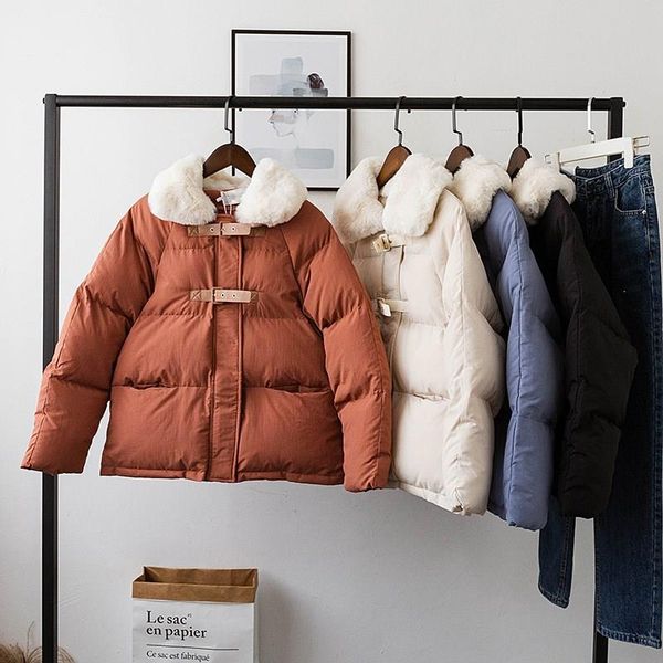 thicken women parkas solid new casual loose jacket female warm cotton padded winter coats, Black
thicken women parkas solid new casual loose jacket female warm cotton padded winter coats, Black