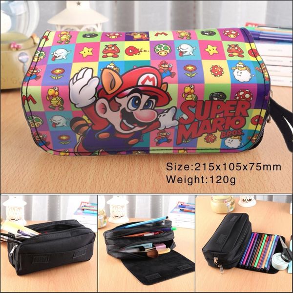 game super mario pencil case student stationery bags zipper boy girl penbag cosmetic makeup case cartoon multifunction handbags
game super mario pencil case student stationery bags zipper boy girl penbag cosmetic makeup case cartoon multifunction handbags