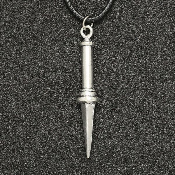 supernatural necklace castiel ancient demon killing knife angel blade sword dagger vintage retro pendant movie jewelry wholesale, Silver
supernatural necklace castiel ancient demon killing knife angel blade sword dagger vintage retro pendant movie jewelry wholesale, Silver