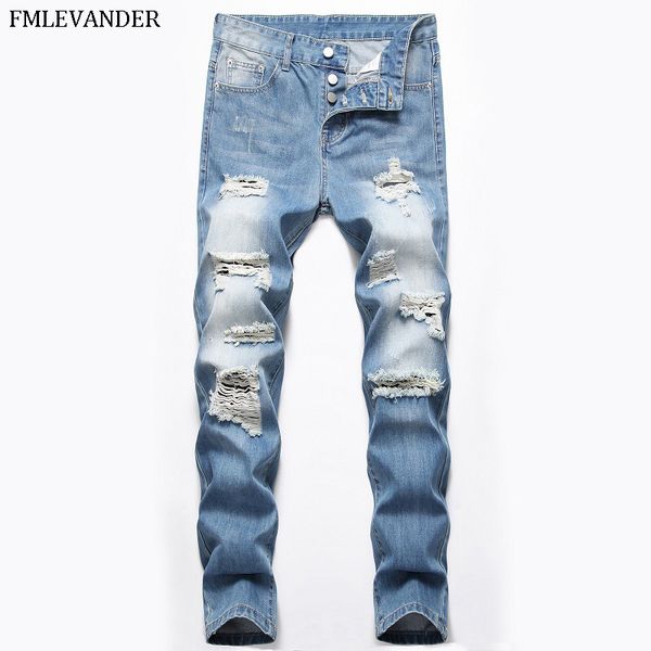 spring autumn new fashion design 2020 light blue denim pants male ripped skinny men jeans homme
spring autumn new fashion design 2020 light blue denim pants male ripped skinny men jeans homme
