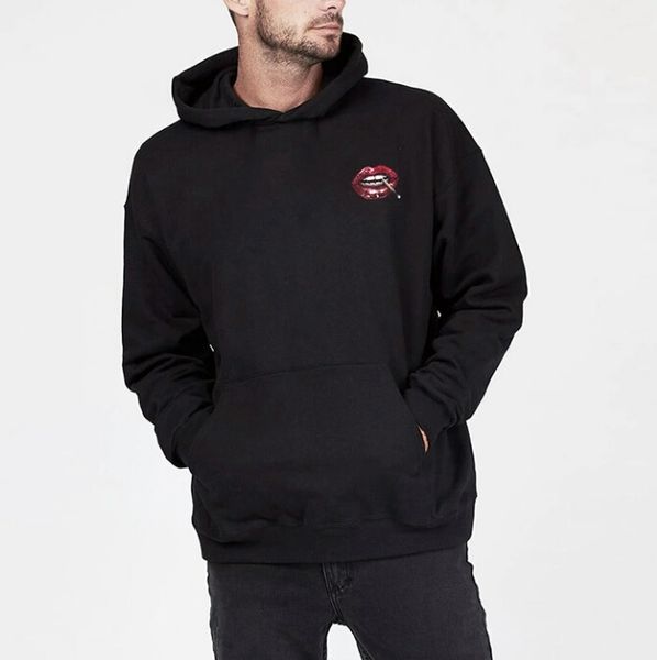 mens designer hoodie winter thick fleece luxury red lips print hoodies mouth sweartshirt lovers streetwear sweatshirts gift 8 colors s-xxl, Black
mens designer hoodie winter thick fleece luxury red lips print hoodies mouth sweartshirt lovers streetwear sweatshirts gift 8 colors s-xxl, Black
