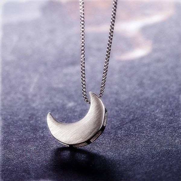 bijox stor fashion 925 sterling silver necklace with moon shaped pendant fine jewellery for female wedding promise banquet party
bijox stor fashion 925 sterling silver necklace with moon shaped pendant fine jewellery for female wedding promise banquet party
