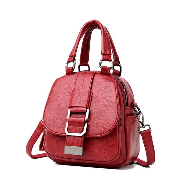 ladies backpack imitation leather fashion female multifunctional bagpack small youth dating bag red black
ladies backpack imitation leather fashion female multifunctional bagpack small youth dating bag red black