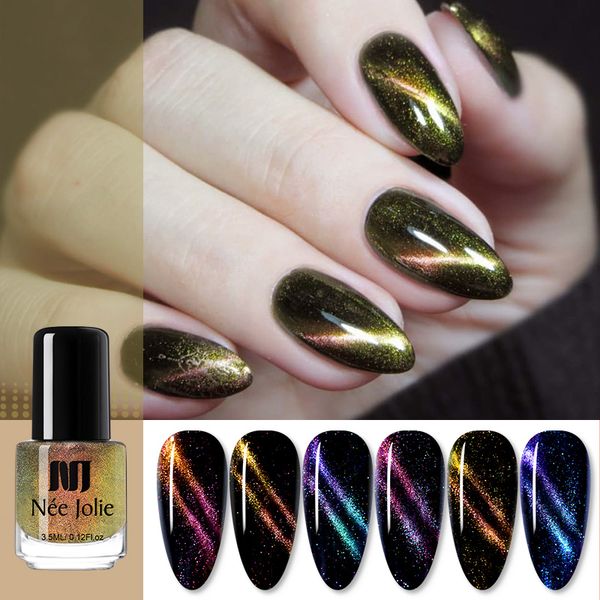 nail polish nee jolie 3.5ml 3d magnetic chameleonic multi-color black hole effect varnish cat eye
nail polish nee jolie 3.5ml 3d magnetic chameleonic multi-color black hole effect varnish cat eye