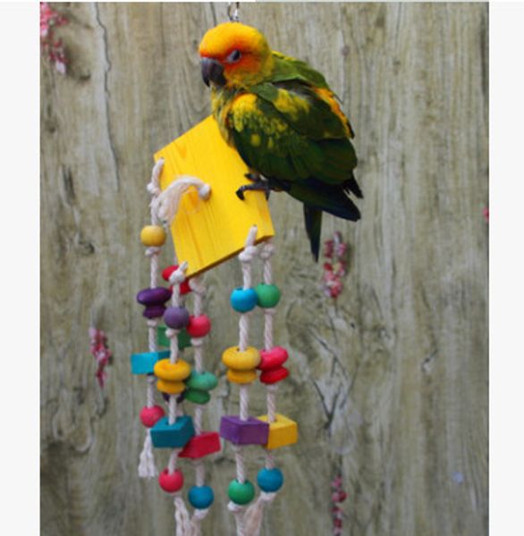 will middle and small size parrot gnaw toys woodiness pendant cotton rope round ball block 140g
will middle and small size parrot gnaw toys woodiness pendant cotton rope round ball block 140g