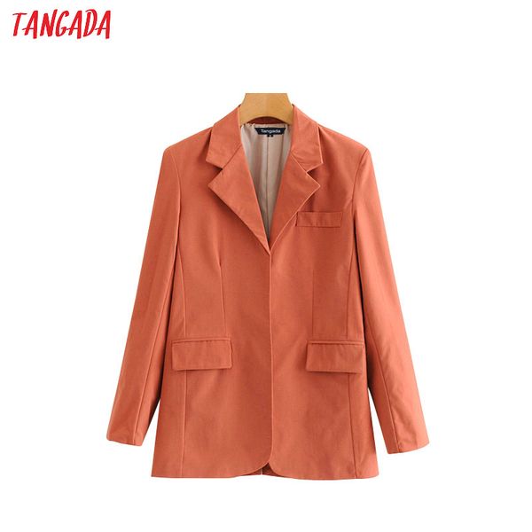 tangada fashion women elegant pockets blazer long sleeve korea style female blazer office ladies chic outwear hy212, White;black
tangada fashion women elegant pockets blazer long sleeve korea style female blazer office ladies chic outwear hy212, White;black